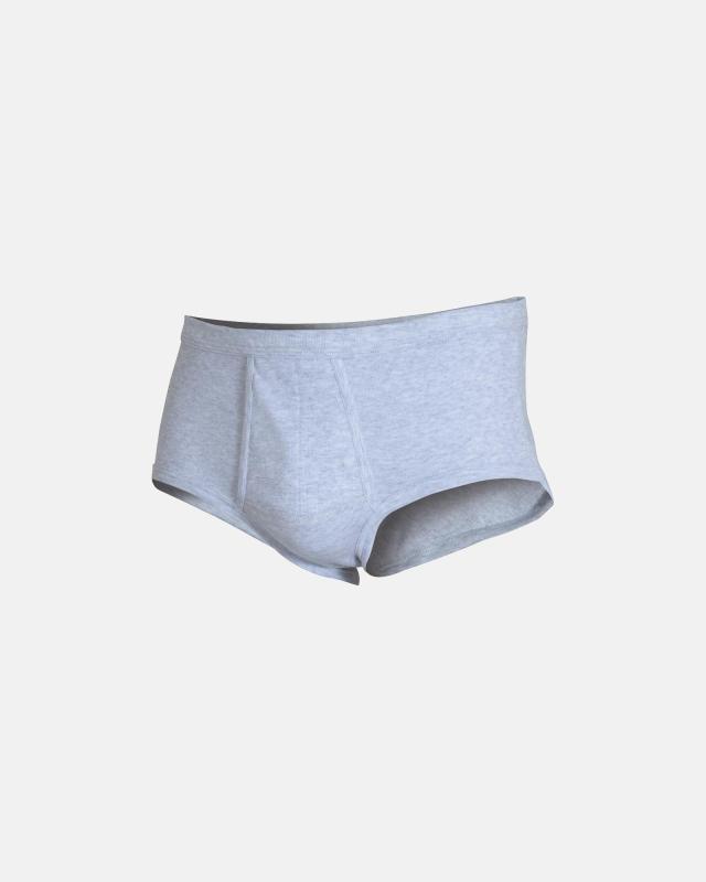 "Classic" briefs med gylp | 100% bomuld | Grå