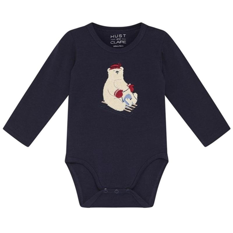 Baby Navy Billy Body   Str. 68 fra Hust & Claire