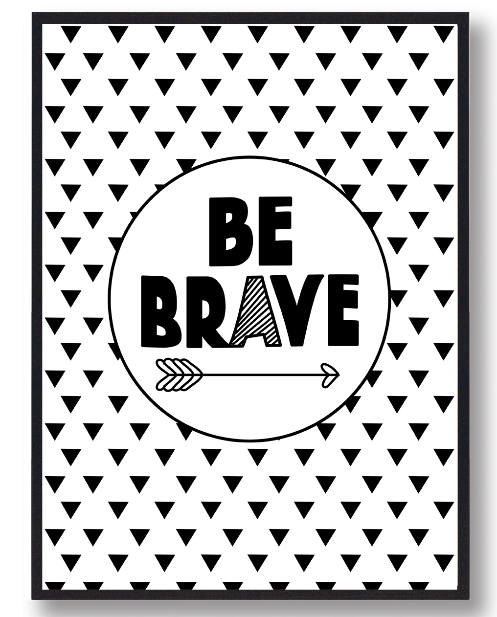 Brave Plakat  Størrelse:   21x29 7cm  A4