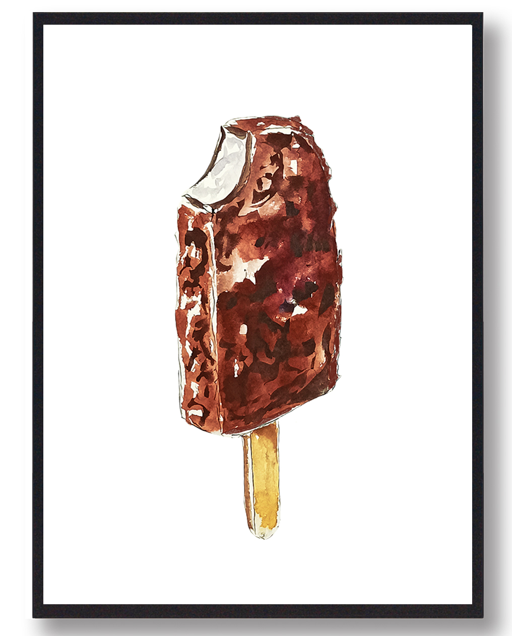 Mandel   Håndtegnet Plakat  Størrelse:   15x21cm  A5