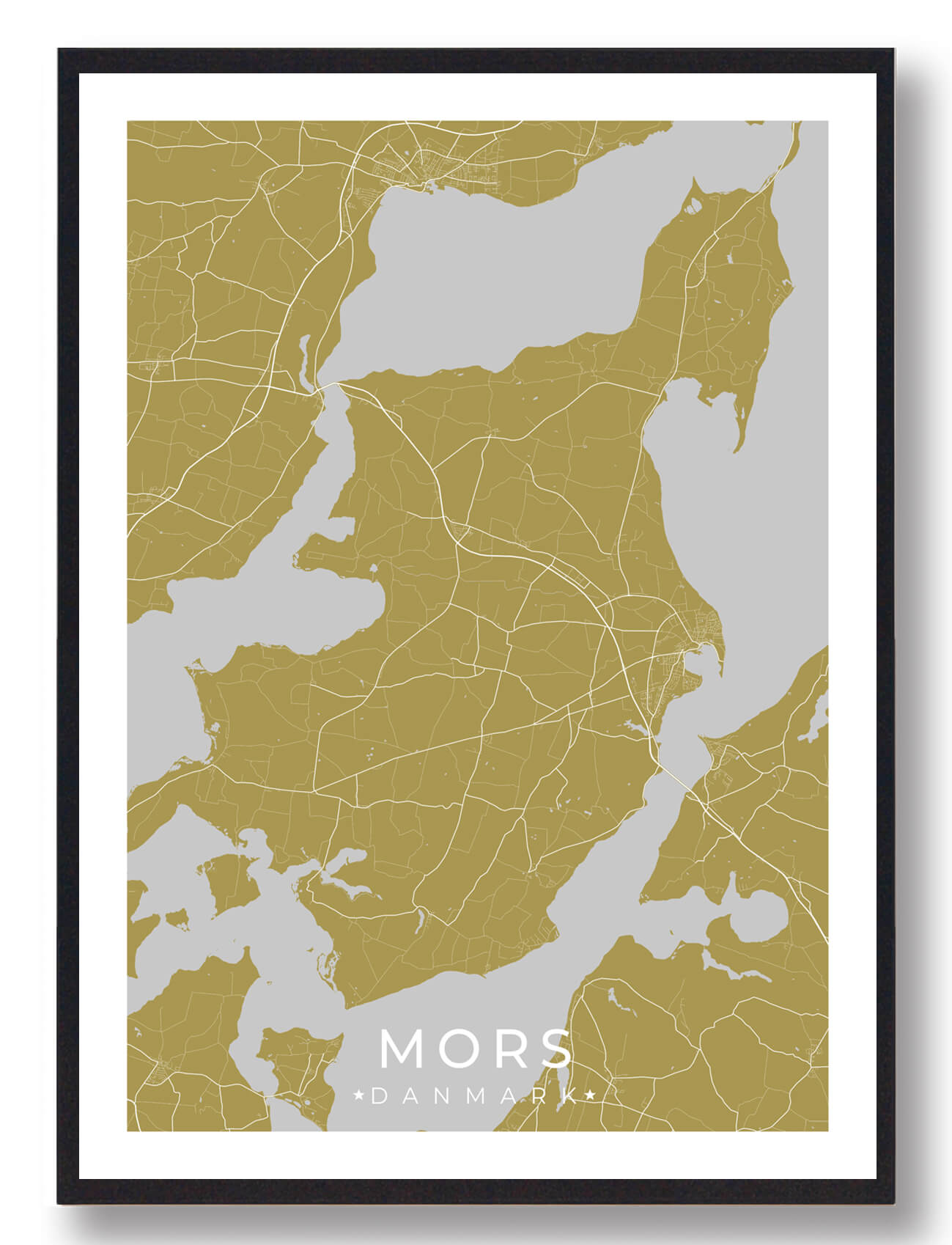 Mors Plakat Gul  Størrelse:   15x21cm  A5
