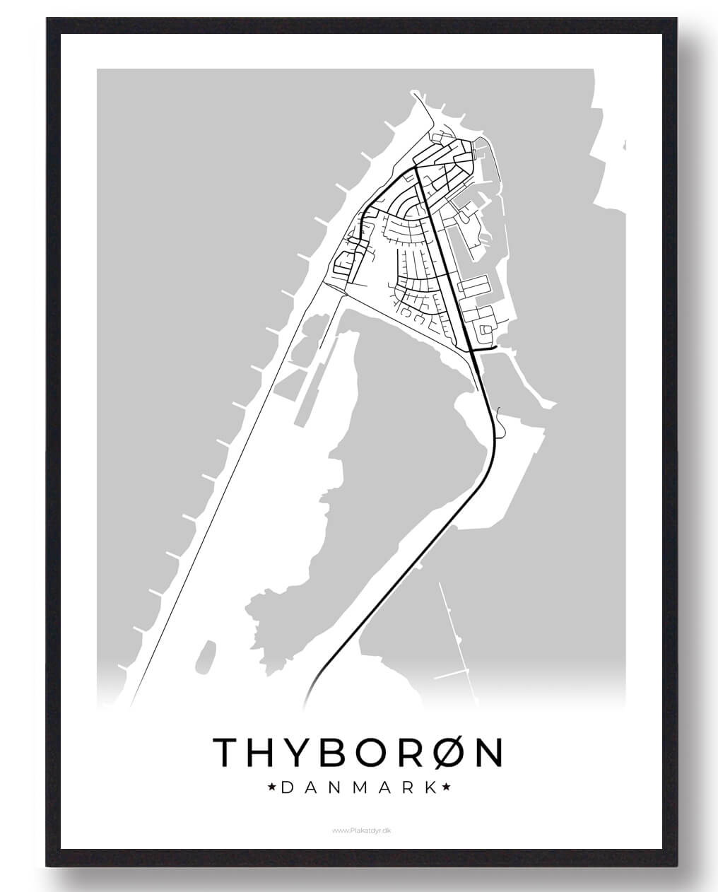 Thyborøn Plakat  Størrelse:   15x21cm  A5
