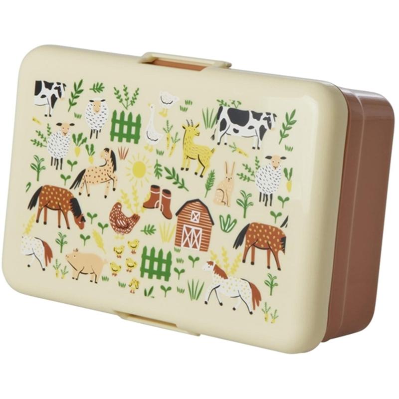Brown Farm Totable Stor Madkasse fra Rice